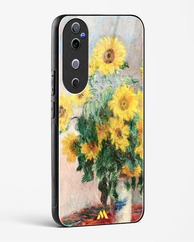 Bouquet of Sunflowers [Claude Monet] Glass Case Phone Cover (Vivo)