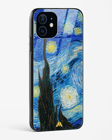 The Starry Night [Van Gogh] Glass Case Phone Cover (Apple)