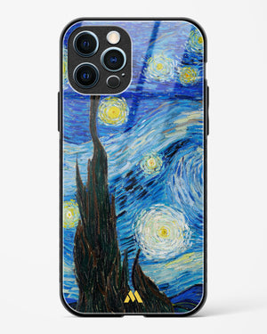 The Starry Night [Van Gogh] Glass Case Phone Cover-(Apple)