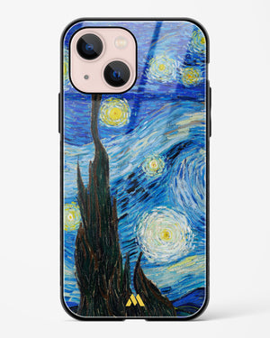 The Starry Night [Van Gogh] Glass Case Phone Cover-(Apple)