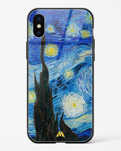 The Starry Night [Van Gogh] Glass Case Phone Cover (Apple)