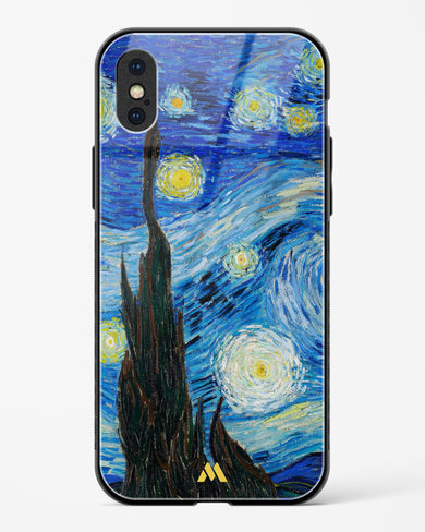 The Starry Night [Van Gogh] Glass Case Phone Cover (Apple)