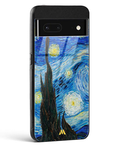 The Starry Night [Van Gogh] Glass Case Phone Cover (Google)