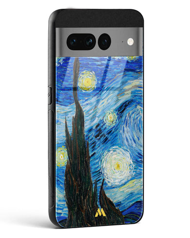 The Starry Night [Van Gogh] Glass Case Phone Cover (Google)