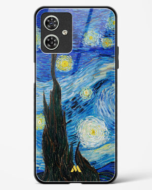 The Starry Night [Van Gogh] Glass Case Phone Cover (Motorola)