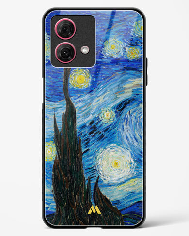 The Starry Night [Van Gogh] Glass Case Phone Cover (Motorola)