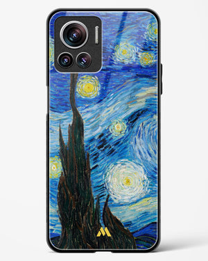 The Starry Night [Van Gogh] Glass Case Phone Cover (Motorola)