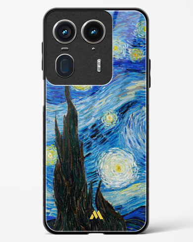 The Starry Night [Van Gogh] Glass Case Phone Cover (Motorola)