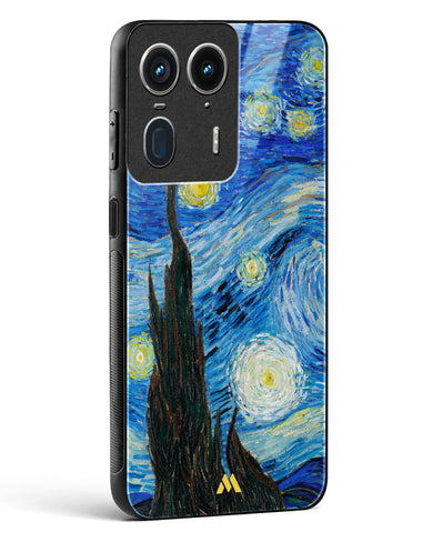 The Starry Night [Van Gogh] Glass Case Phone Cover (Motorola)