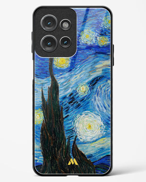 The Starry Night [Van Gogh] Glass Case Phone Cover (Motorola)