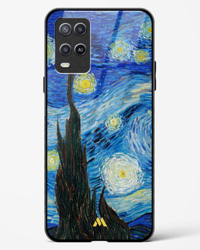 The Starry Night [Van Gogh] Glass Case Phone Cover (Oppo)