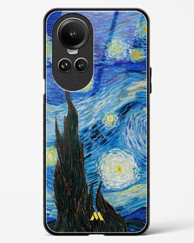 The Starry Night [Van Gogh] Glass Case Phone Cover-(Oppo)