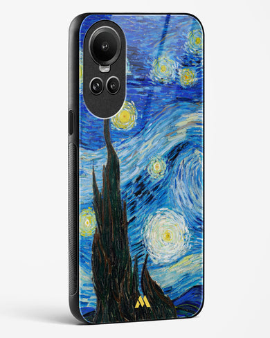 The Starry Night [Van Gogh] Glass Case Phone Cover-(Oppo)