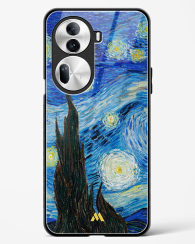 The Starry Night [Van Gogh] Glass Case Phone Cover (Oppo)