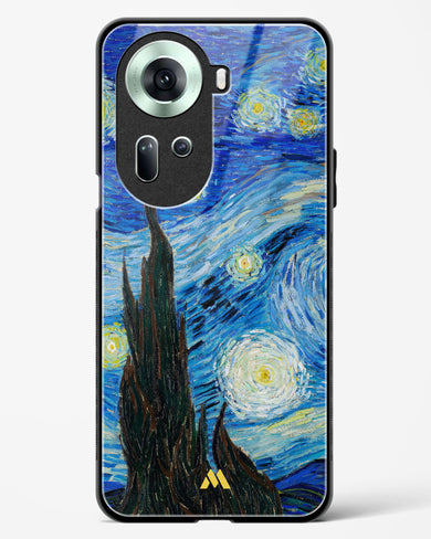 The Starry Night [Van Gogh] Glass Case Phone Cover (Oppo)