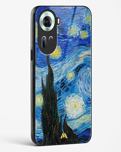 The Starry Night [Van Gogh] Glass Case Phone Cover (Oppo)