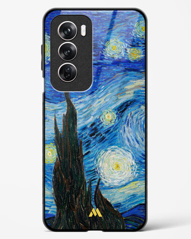 The Starry Night [Van Gogh] Glass Case Phone Cover (Oppo)