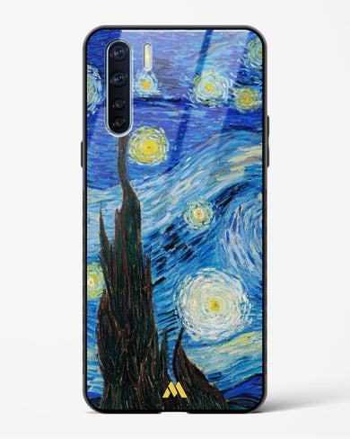 The Starry Night [Van Gogh] Glass Case Phone Cover-(Oppo)