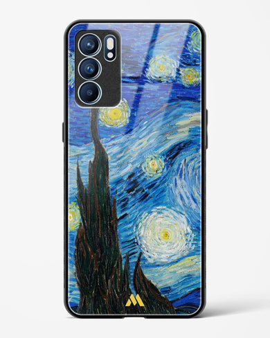 The Starry Night [Van Gogh] Glass Case Phone Cover (Oppo)