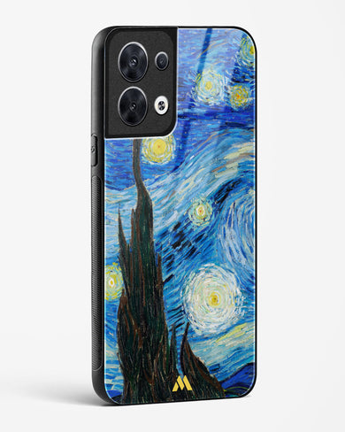 The Starry Night [Van Gogh] Glass Case Phone Cover-(Oppo)