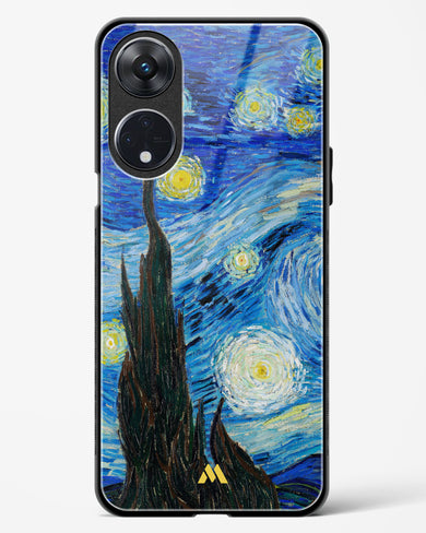 The Starry Night [Van Gogh] Glass Case Phone Cover (Oppo)