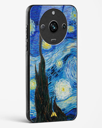 The Starry Night [Van Gogh] Glass Case Phone Cover-(Realme)