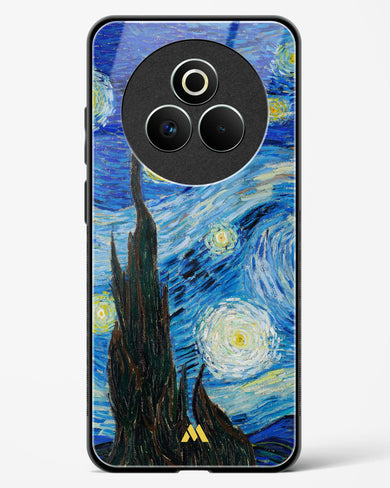 The Starry Night [Van Gogh] Glass Case Phone Cover (Realme)