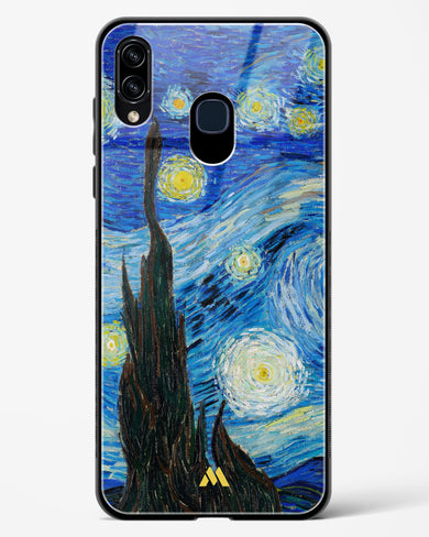 The Starry Night [Van Gogh] Glass Case Phone Cover (Samsung)