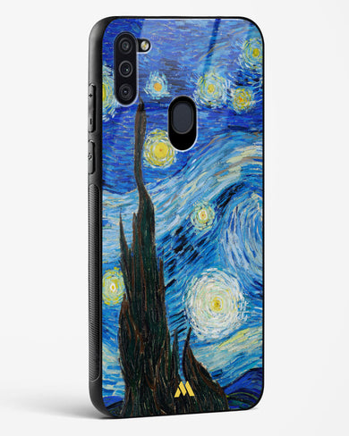 The Starry Night [Van Gogh] Glass Case Phone Cover-(Samsung)