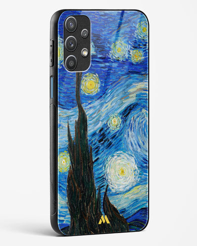 The Starry Night [Van Gogh] Glass Case Phone Cover-(Samsung)