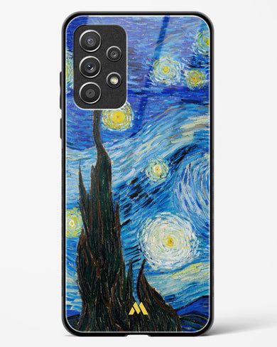 The Starry Night [Van Gogh] Glass Case Phone Cover-(Samsung)