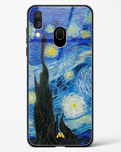 The Starry Night [Van Gogh] Glass Case Phone Cover-(Samsung)