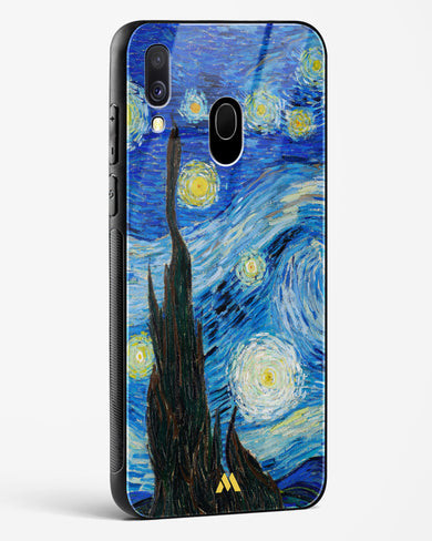 The Starry Night [Van Gogh] Glass Case Phone Cover-(Samsung)