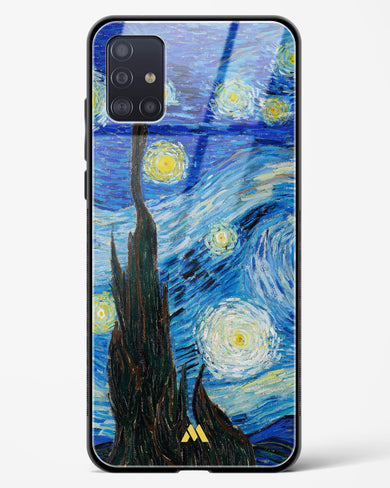 The Starry Night [Van Gogh] Glass Case Phone Cover-(Samsung)