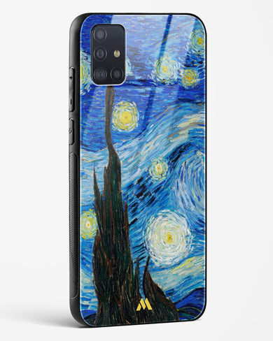 The Starry Night [Van Gogh] Glass Case Phone Cover-(Samsung)