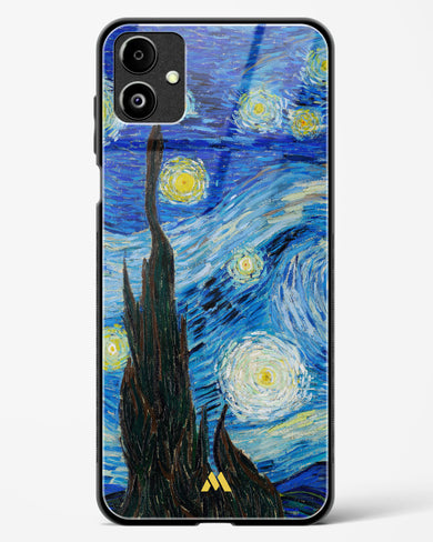 The Starry Night [Van Gogh] Glass Case Phone Cover-(Samsung)