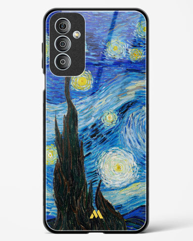 The Starry Night [Van Gogh] Glass Case Phone Cover-(Samsung)