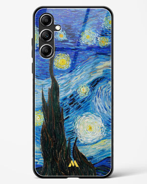 The Starry Night [Van Gogh] Glass Case Phone Cover-(Samsung)