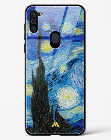 The Starry Night [Van Gogh] Glass Case Phone Cover-(Samsung)