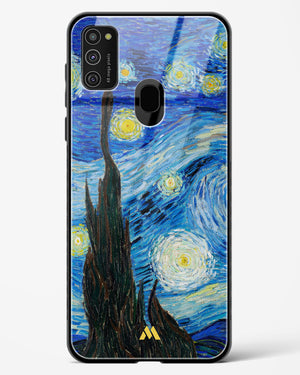 The Starry Night [Van Gogh] Glass Case Phone Cover (Samsung)