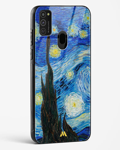 The Starry Night [Van Gogh] Glass Case Phone Cover-(Samsung)