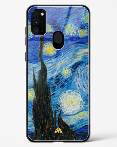 The Starry Night [Van Gogh] Glass Case Phone Cover-(Samsung)