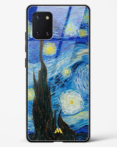 The Starry Night [Van Gogh] Glass Case Phone Cover-(Samsung)