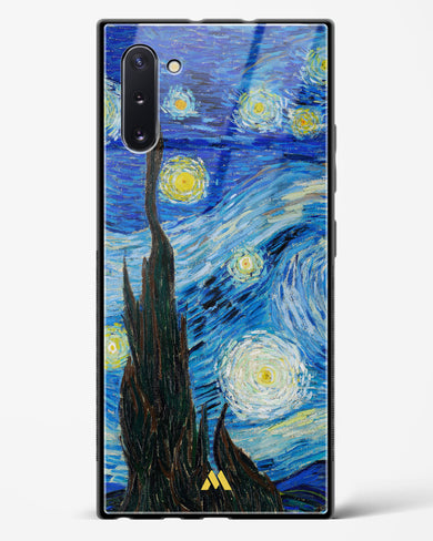 The Starry Night [Van Gogh] Glass Case Phone Cover-(Samsung)