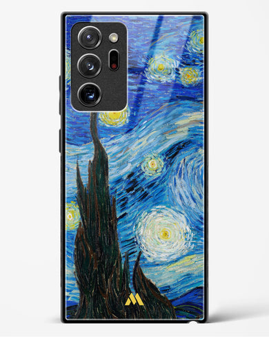 The Starry Night [Van Gogh] Glass Case Phone Cover-(Samsung)