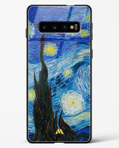 The Starry Night [Van Gogh] Glass Case Phone Cover-(Samsung)