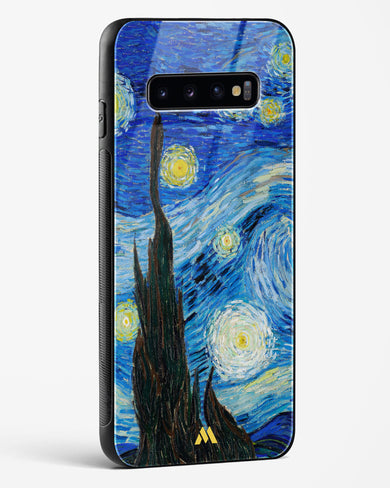 The Starry Night [Van Gogh] Glass Case Phone Cover-(Samsung)