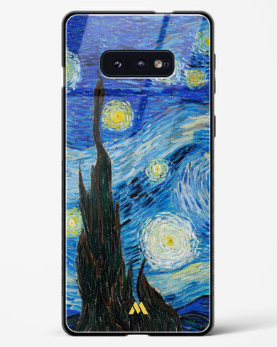 The Starry Night [Van Gogh] Glass Case Phone Cover-(Samsung)