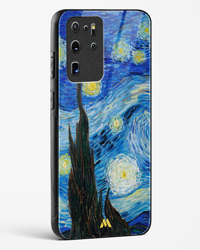 The Starry Night [Van Gogh] Glass Case Phone Cover-(Samsung)