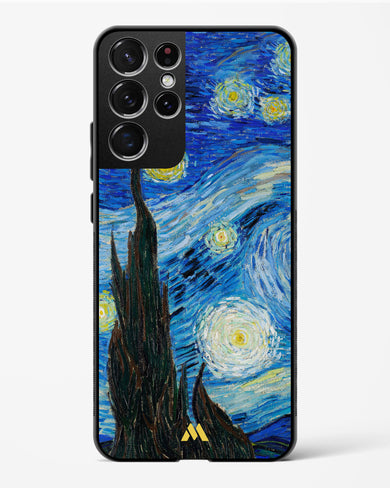 The Starry Night [Van Gogh] Glass Case Phone Cover-(Samsung)